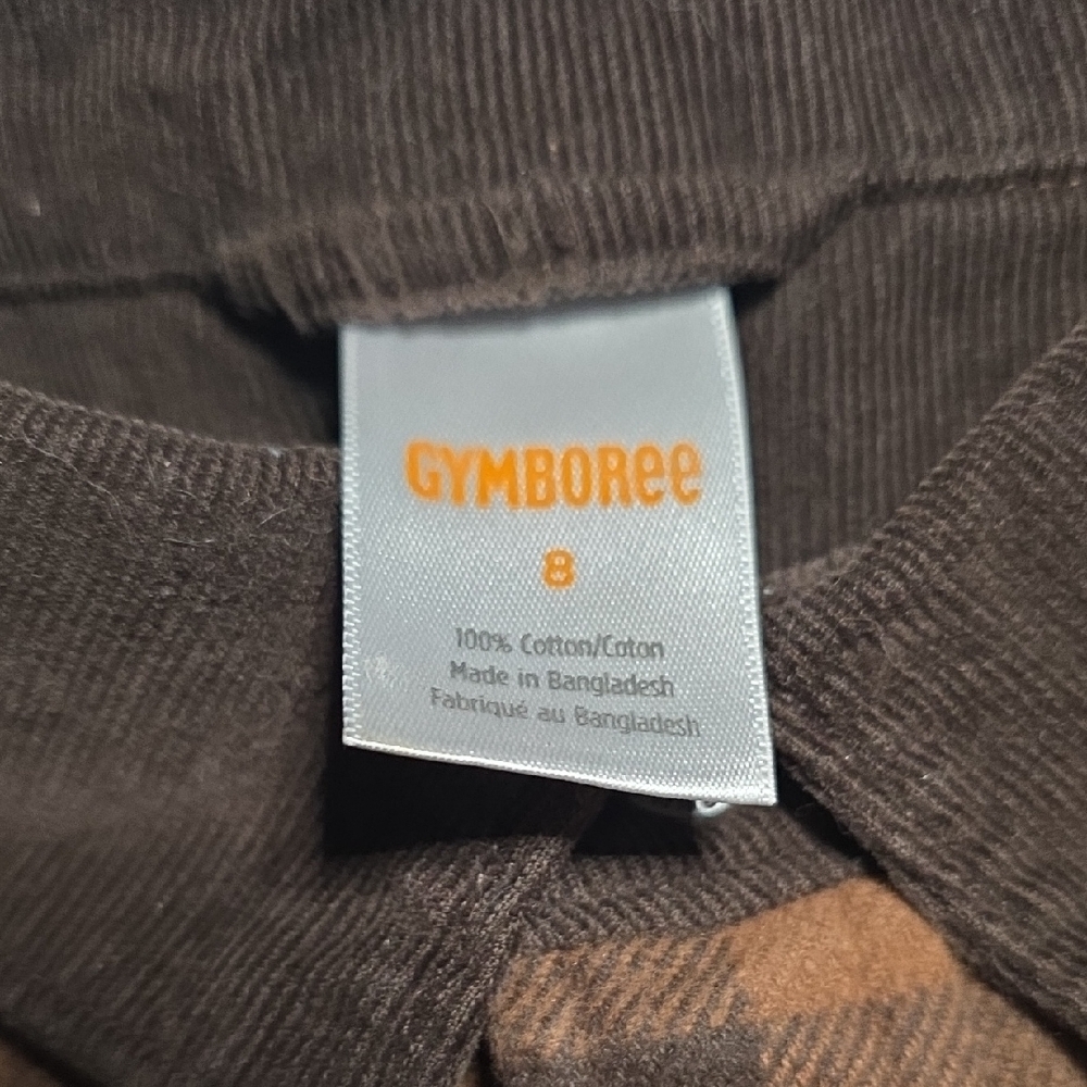Gymboree Brown Corduroy/Flannel Shirt - Picture 2 of 6